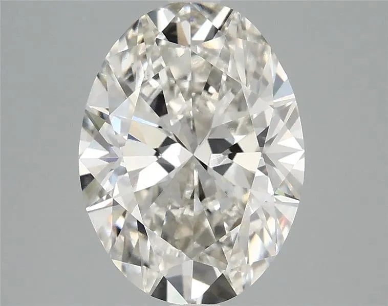 3.00ct Oval Lab Grown Diamond (Colour H, Clarity VS1, IGI Certified)