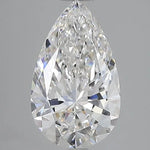 3.00ct Pear Lab Grown Diamond (Colour E, Clarity VVS2, IGI Certified)
