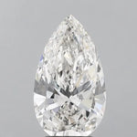 3.00ct Pear Lab Grown Diamond (Colour G, Clarity VVS2, IGI Certified)