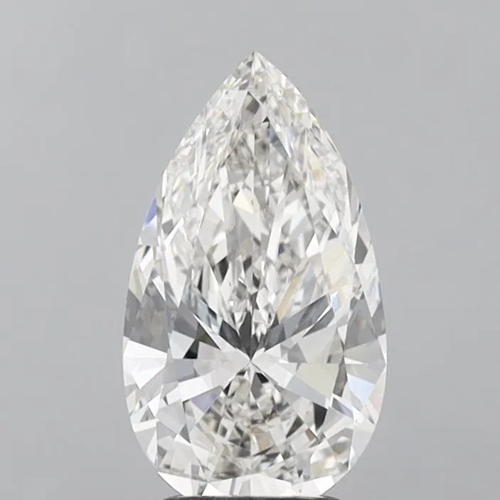 3.00ct Pear Lab Grown Diamond (Colour G, Clarity VVS2, IGI Certified)