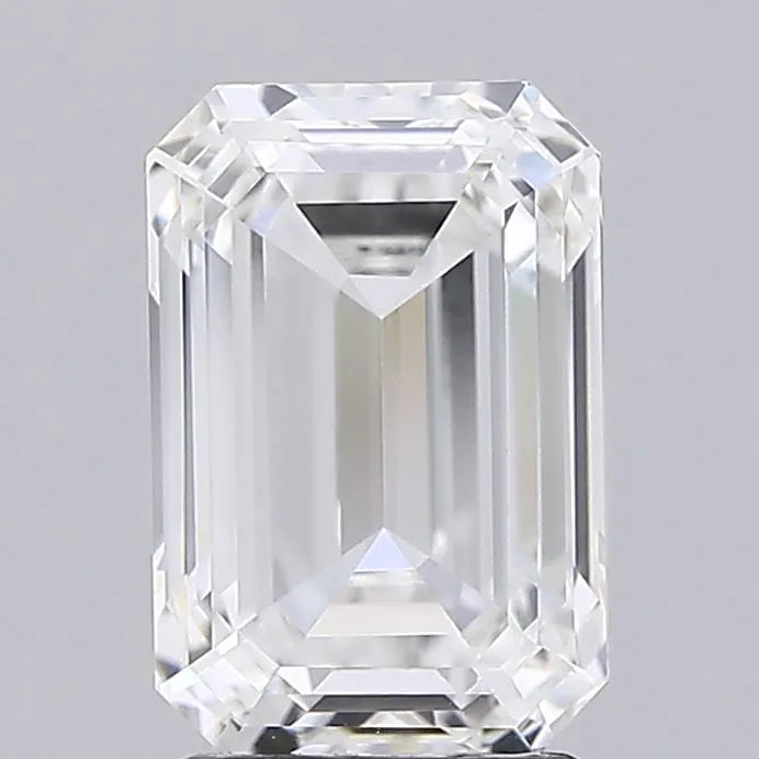 3.01ct Emerald Lab Grown Diamond (Colour E, Clarity VVS1, IGI Certified)