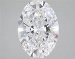 3.01ct Oval Lab Grown Diamond (Colour D, Clarity VVS2, IGI Certified)