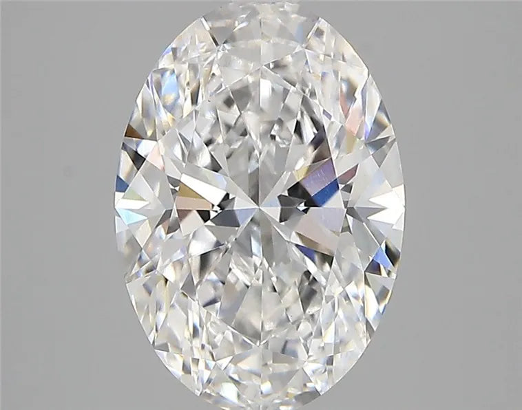 3.01ct Oval Lab Grown Diamond (Colour E, Clarity VVS2, IGI Certified)