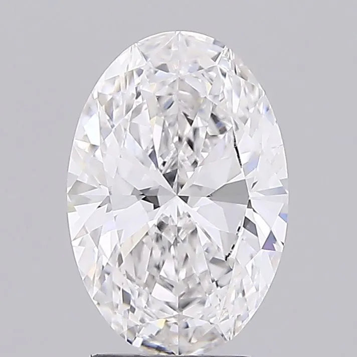 3.01ct Oval Lab Grown Diamond (Colour E, Clarity VVS2, IGI Certified)