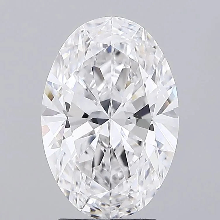 3.01ct Oval Lab Grown Diamond (Colour E, Clarity VVS2, IGI Certified)