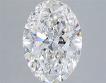 3.01ct Oval Lab Grown Diamond (Colour F, Clarity VVS2, IGI Certified)