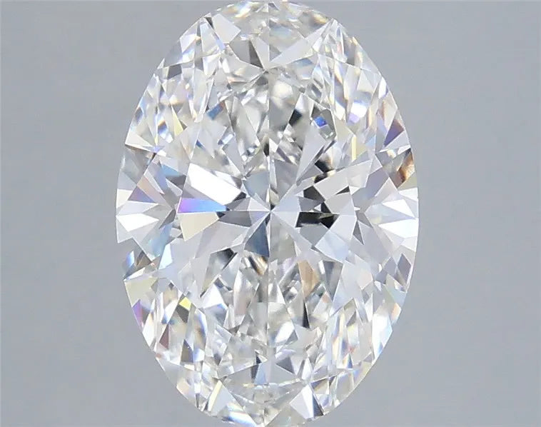 3.01ct Oval Lab Grown Diamond (Colour F, Clarity VVS2, IGI Certified)