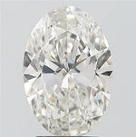 3.01ct Oval Lab Grown Diamond (Colour G, Clarity VS2, IGI Certified)