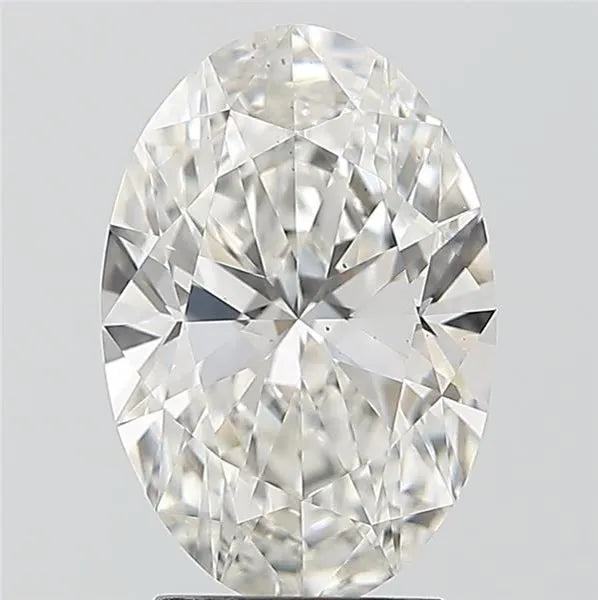 3.01ct Oval Lab Grown Diamond (Colour G, Clarity VS2, IGI Certified)