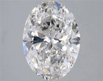 3.01ct Oval Lab Grown Diamond (Colour G, Clarity VVS2, IGI Certified)