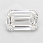 3.02ct Emerald Lab Grown Diamond (Colour E, Clarity IF, IGI Certified)
