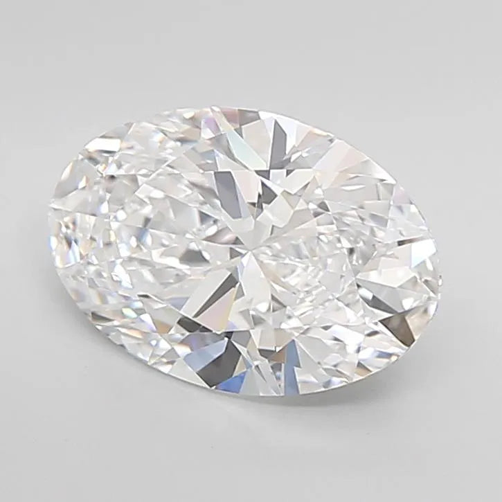 3.02ct Oval Lab Grown Diamond (Colour D, Clarity VVS1, IGI Certified)