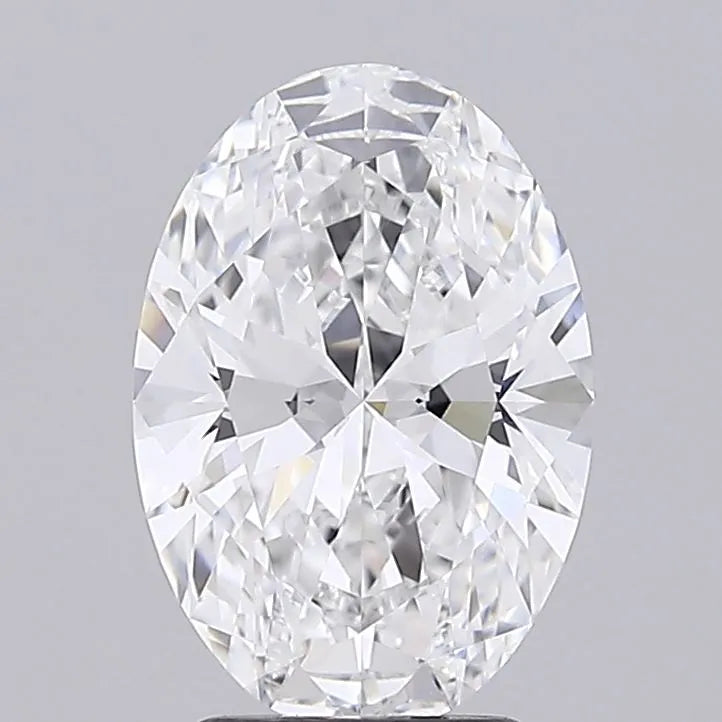 3.02ct Oval Lab Grown Diamond (Colour D, Clarity VVS1, IGI Certified)