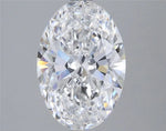 3.02ct Oval Lab Grown Diamond (Colour D, Clarity VVS2, IGI Certified)