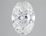 3.02ct Oval Lab Grown Diamond (Colour D, Clarity VVS2, IGI Certified)