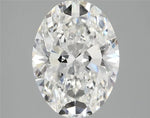 3.02ct Oval Lab Grown Diamond (Colour E, Clarity VS2, IGI Certified)