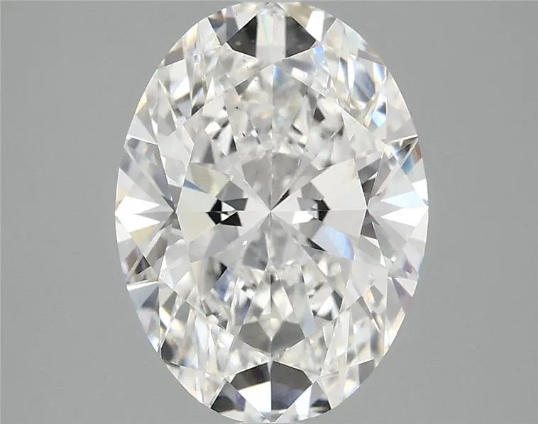 3.02ct Oval Lab Grown Diamond (Colour E, Clarity VS2, IGI Certified)