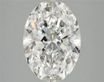 3.02ct Oval Lab Grown Diamond (Colour G, Clarity VS2, IGI Certified)