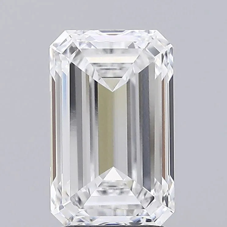 3.03ct Emerald Lab Grown Diamond (Colour D, Clarity VVS1, IGI Certified)