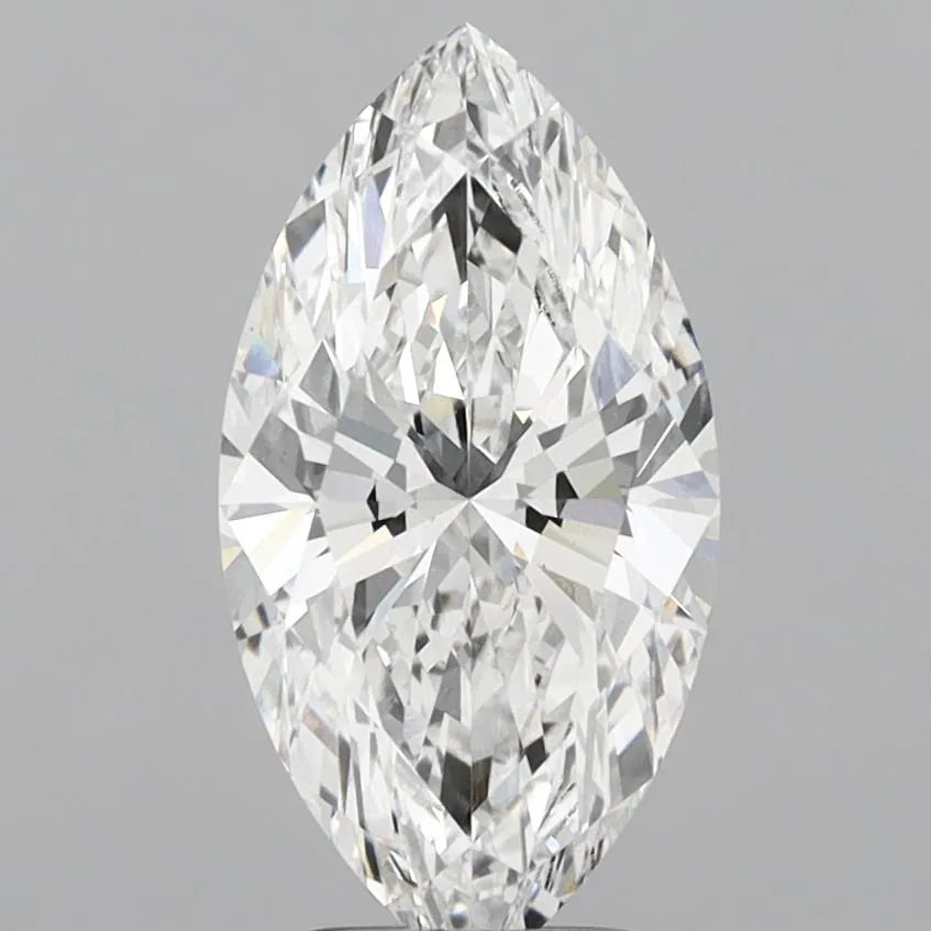 3.03ct Marquise Lab Grown Diamond (Colour E, Clarity VVS2, IGI Certified)