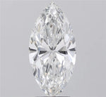 3.03ct Marquise Lab Grown Diamond (Colour G, Clarity VVS2, IGI Certified)