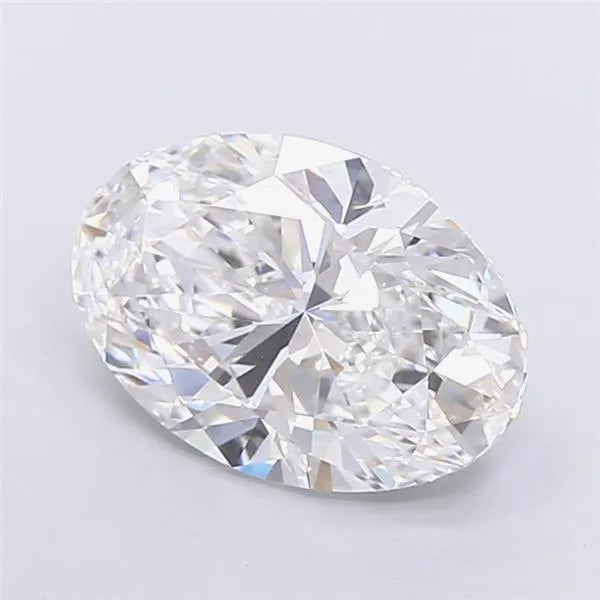 3.03ct Oval Lab Grown Diamond (Colour D, Clarity VS2, IGI Certified)