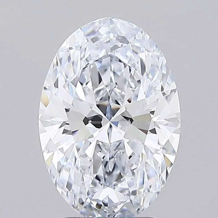 3.03ct Oval Lab Grown Diamond (Colour F, Clarity VVS1, IGI Certified)