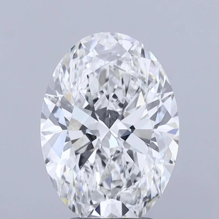 3.03ct Oval Lab Grown Diamond (Colour F, Clarity VVS2, IGI Certified)