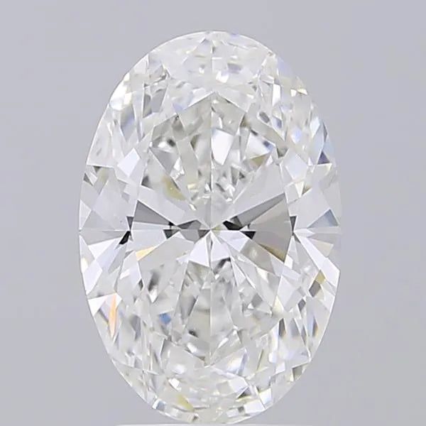 3.03ct Oval Lab Grown Diamond (Colour F, Clarity VVS2, IGI Certified)