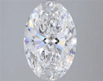 3.04ct Oval Lab Grown Diamond (Colour E, Clarity VVS2, IGI Certified)