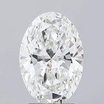 3.04ct Oval Lab Grown Diamond (Colour G, Clarity VVS2, IGI Certified)
