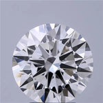 3.04ct Round Lab Grown Diamond (Colour F, Clarity VVS1, Cut EX, IGI Certified)