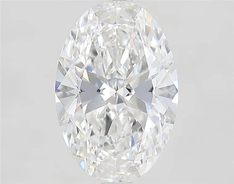 3.05ct Oval Lab Grown Diamond (Colour E, Clarity VVS1, IGI Certified)