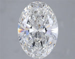 3.05ct Oval Lab Grown Diamond (Colour E, Clarity VVS1, IGI Certified)