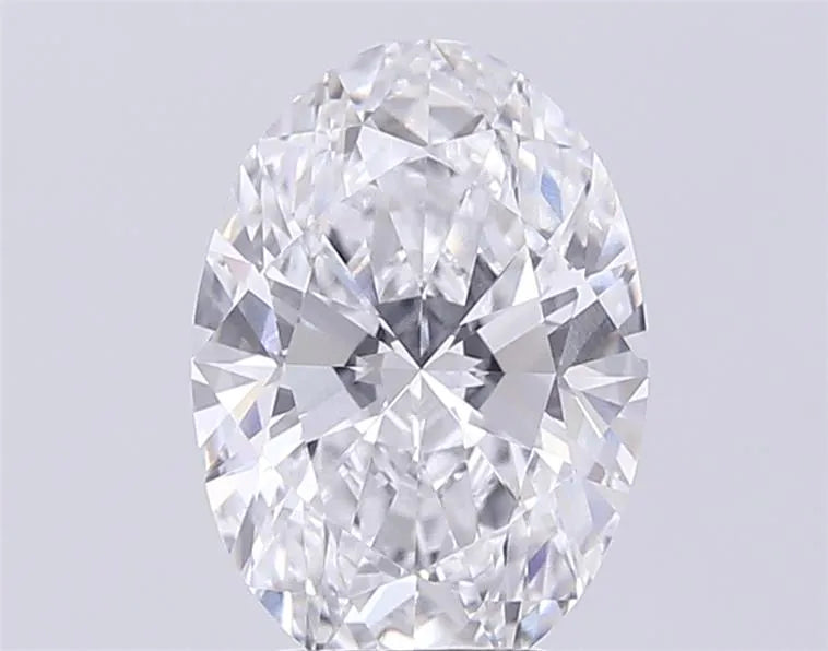 3.05ct Oval Lab Grown Diamond (Colour E, Clarity VVS2, IGI Certified)