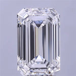3.06ct Emerald Lab Grown Diamond (Colour D, Clarity VVS1, IGI Certified)