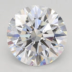 3.06ct Round Lab Grown Diamond (Colour E, Clarity IF, Cut ID, IGI Certified)
