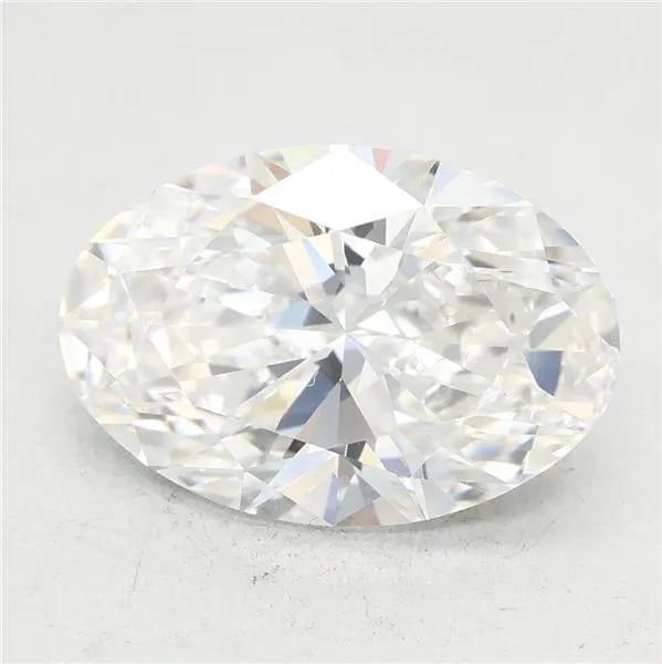 3.07ct Oval Lab Grown Diamond (Colour E, Clarity VVS2, IGI Certified)