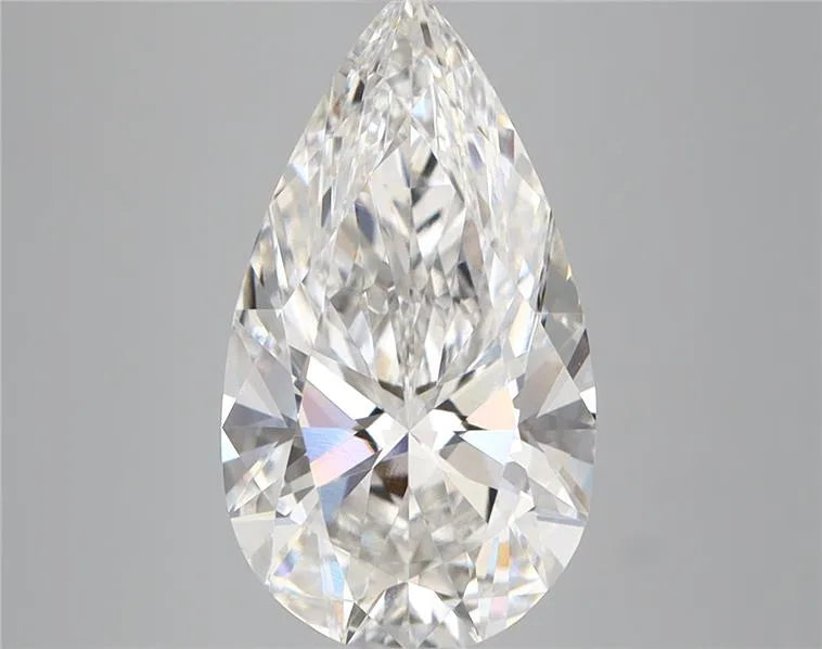 3.07ct Pear Lab Grown Diamond (Colour E, Clarity VVS2, IGI Certified)