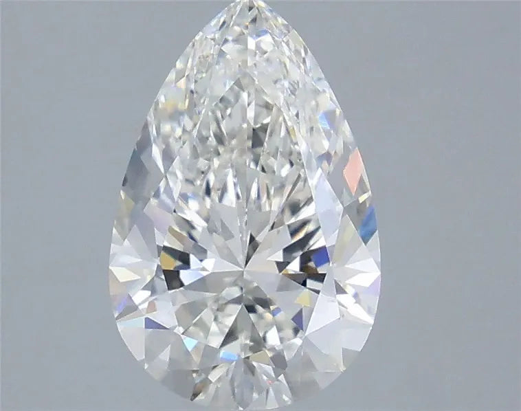 3.07ct Pear Lab Grown Diamond (Colour G, Clarity VVS2, IGI Certified)