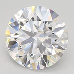 3.07ct Round Lab Grown Diamond (Colour E, Clarity IF, Cut ID, IGI Certified)
