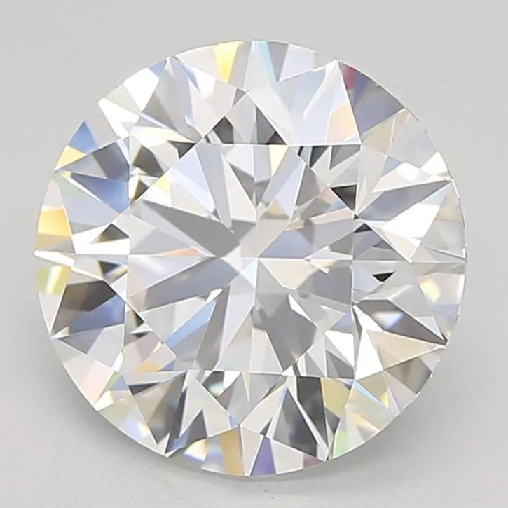 3.07ct Round Lab Grown Diamond (Colour E, Clarity IF, Cut ID, IGI Certified)