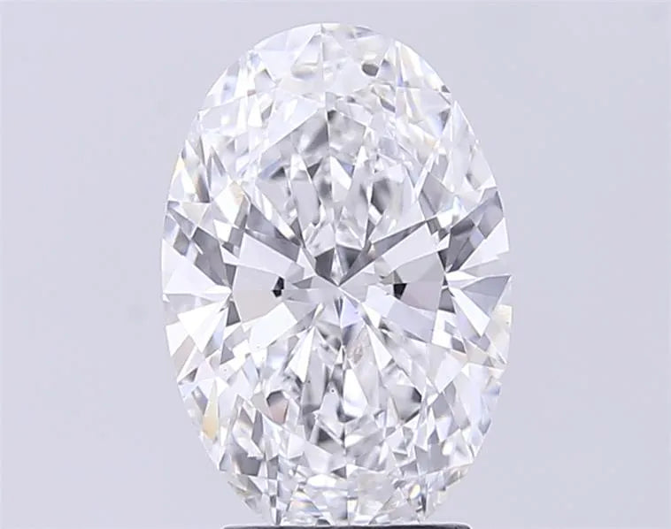 3.08ct Oval Lab Grown Diamond (Colour D, Clarity VS2, IGI Certified)