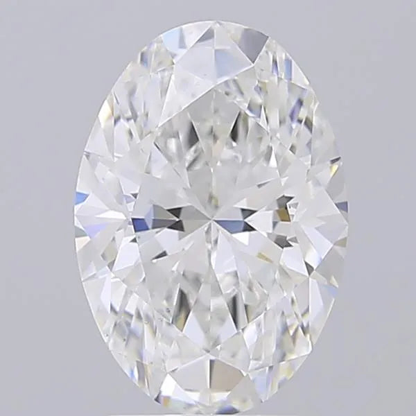 3.08ct Oval Lab Grown Diamond (Colour E, Clarity VS1, IGI Certified)