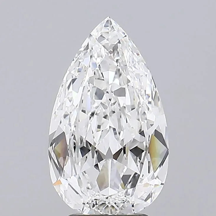 3.08ct Pear Lab Grown Diamond (Colour E, Clarity VS1, IGI Certified)
