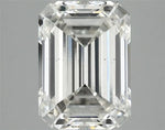 3.09ct Emerald Lab Grown Diamond (Colour H, Clarity VS2, IGI Certified)