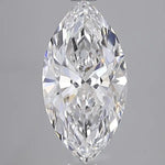 3.09ct Marquise Lab Grown Diamond (Colour E, Clarity VS2, IGI Certified)