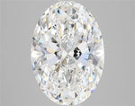 3.09ct Oval Lab Grown Diamond (Colour E, Clarity VVS1, IGI Certified)