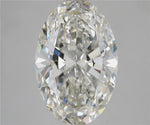 3.10ct Oval Lab Grown Diamond (Colour G, Clarity VS1, IGI Certified)