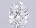 3.10ct Oval Lab Grown Diamond (Colour G, Clarity VVS2, IGI Certified)